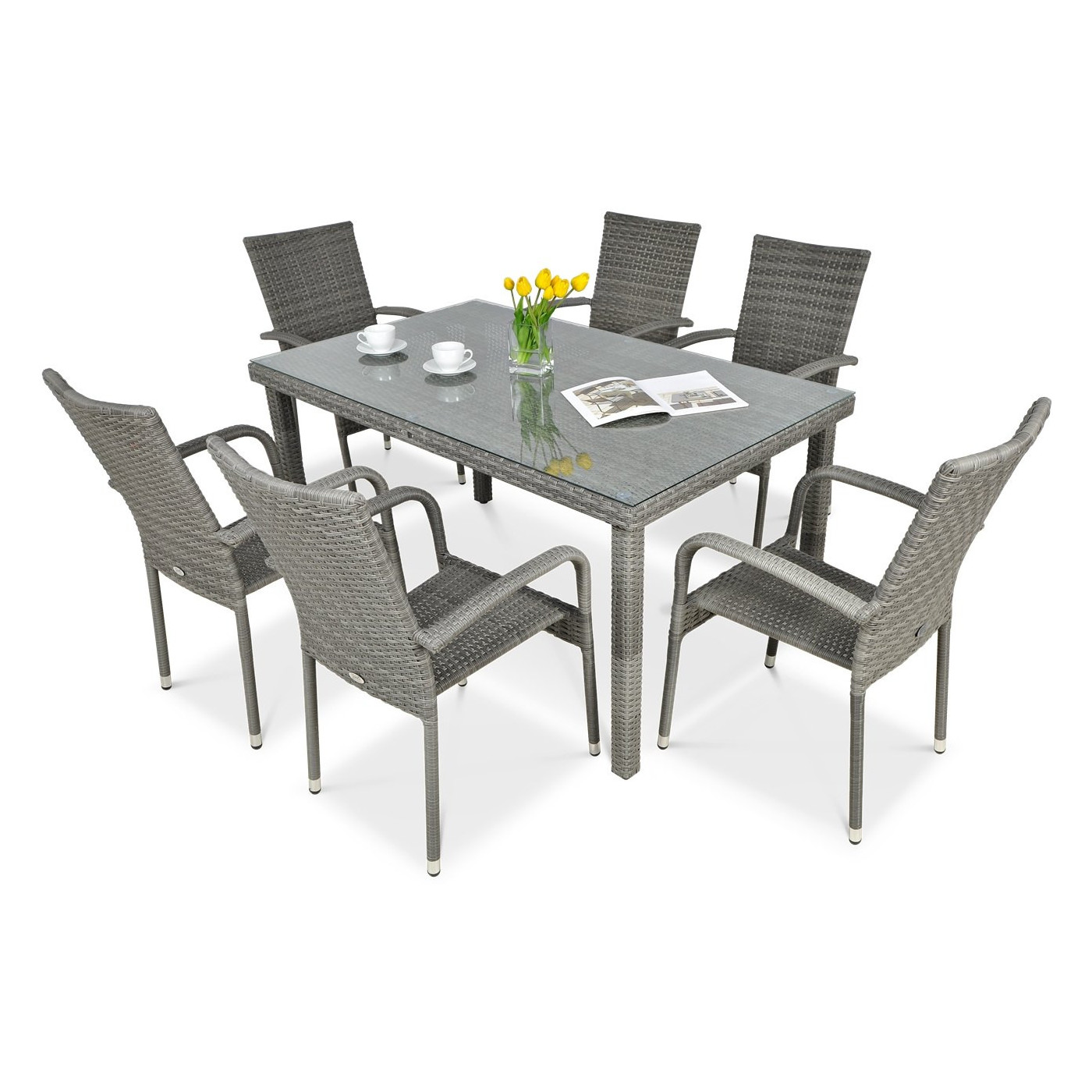 Meble Technorattanowe Fiestavenecja 61 - Dolphin Grey