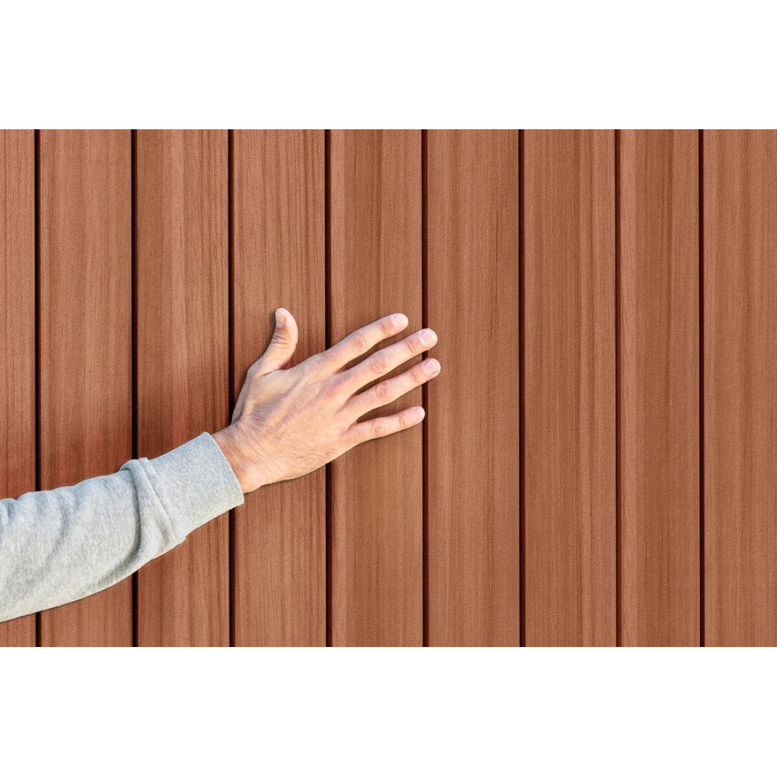 Domek ogrodowy na narzędzia Darwin 4x6 Brązowy KETER, solidne ściany 