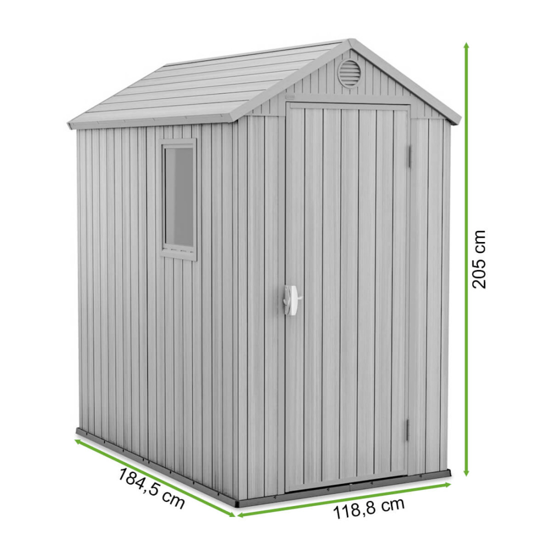 DARWIN 4x6 DOMEK BROWN