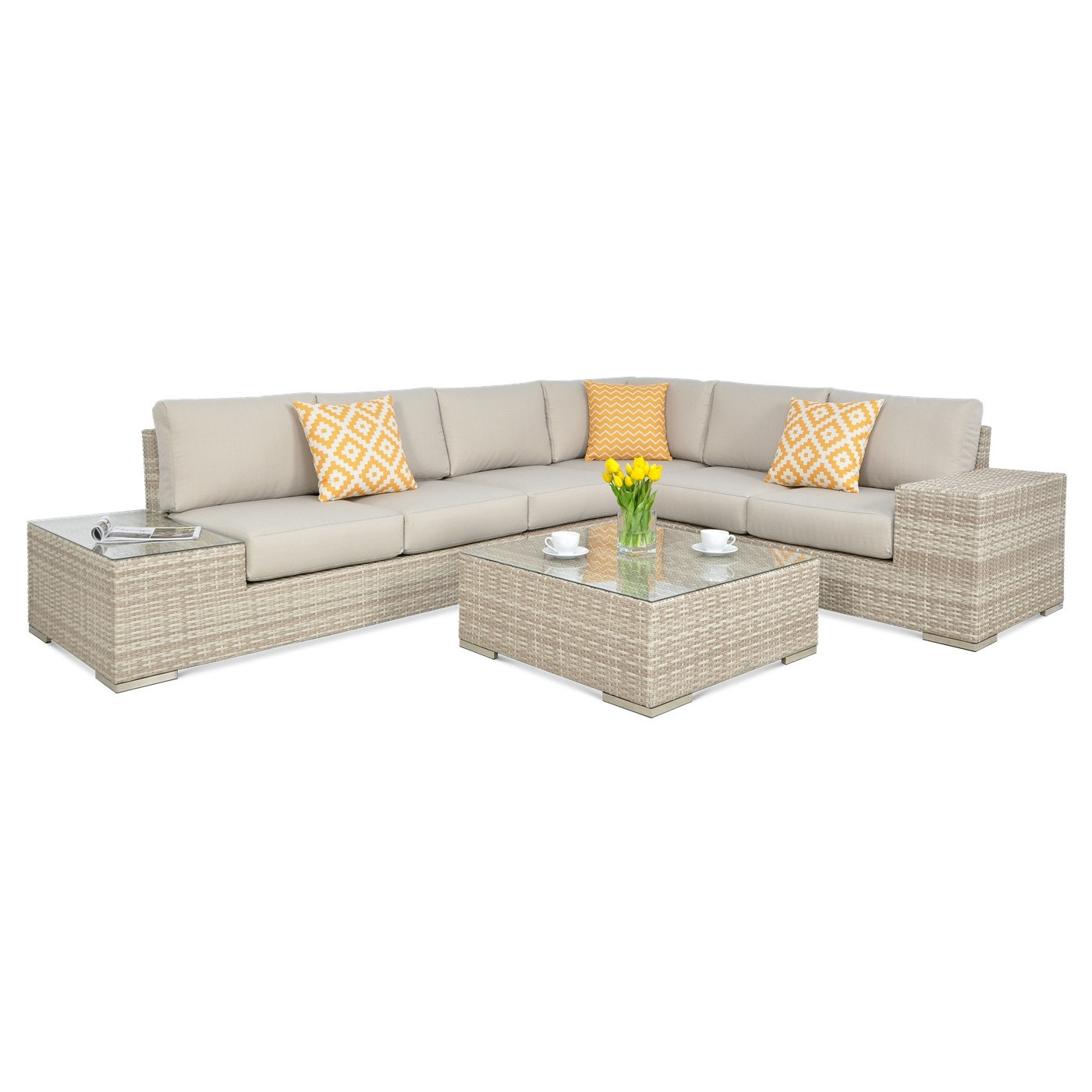 AVOCADO CORNER SOFA BEIGE