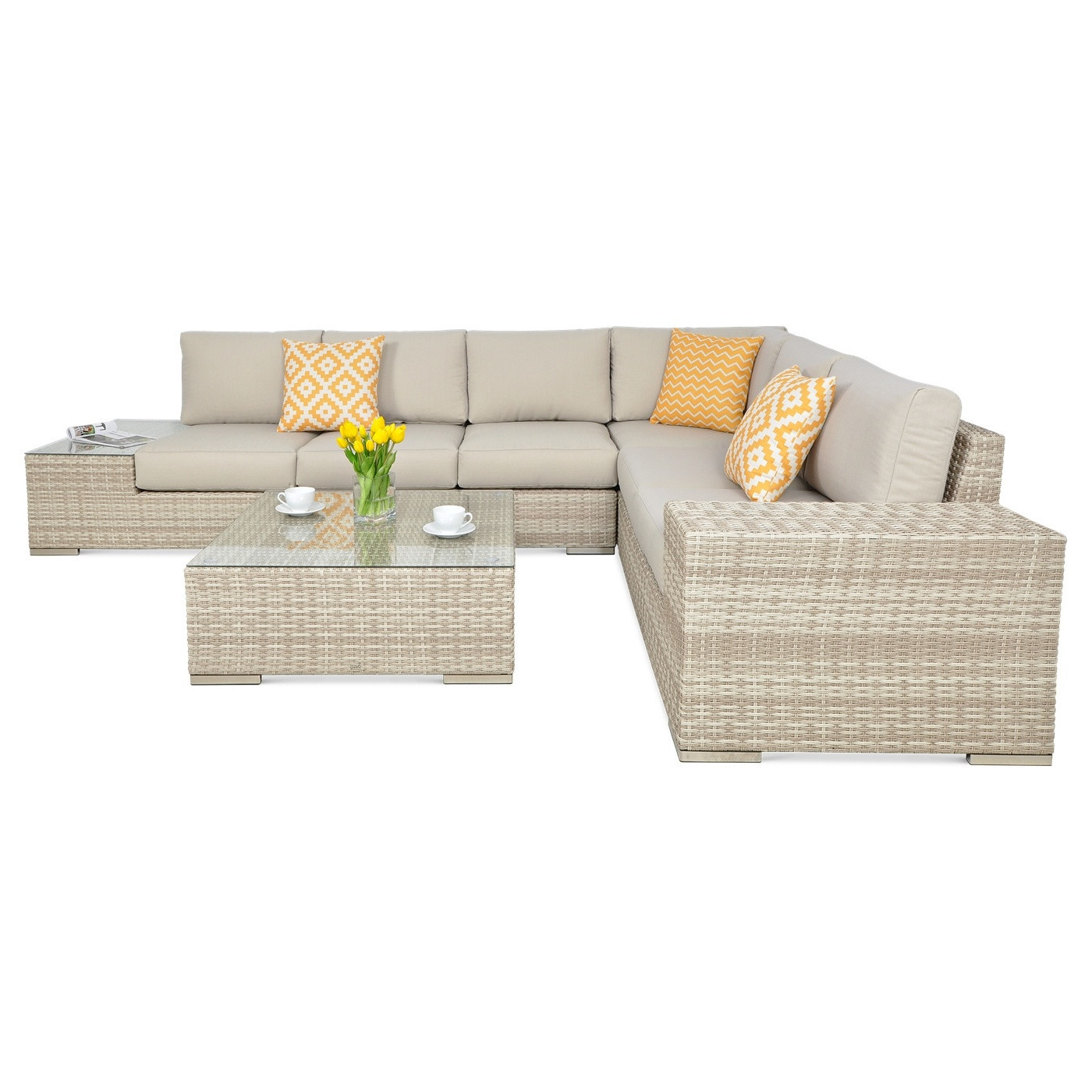 AVOCADO CORNER SOFA BEIGE