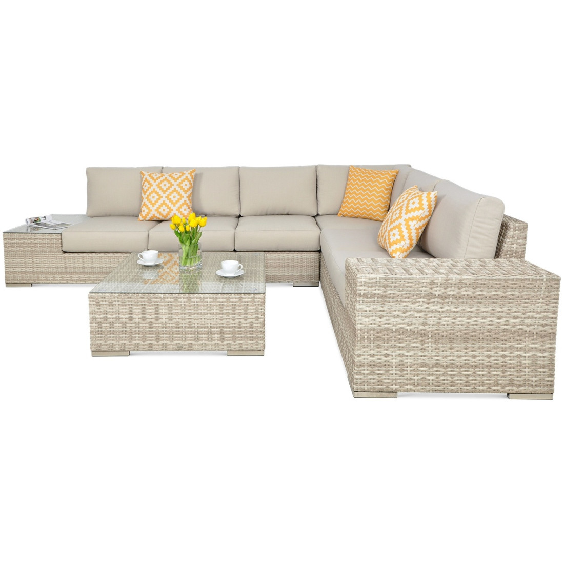 AVOCADO CORNER SOFA BEIGE