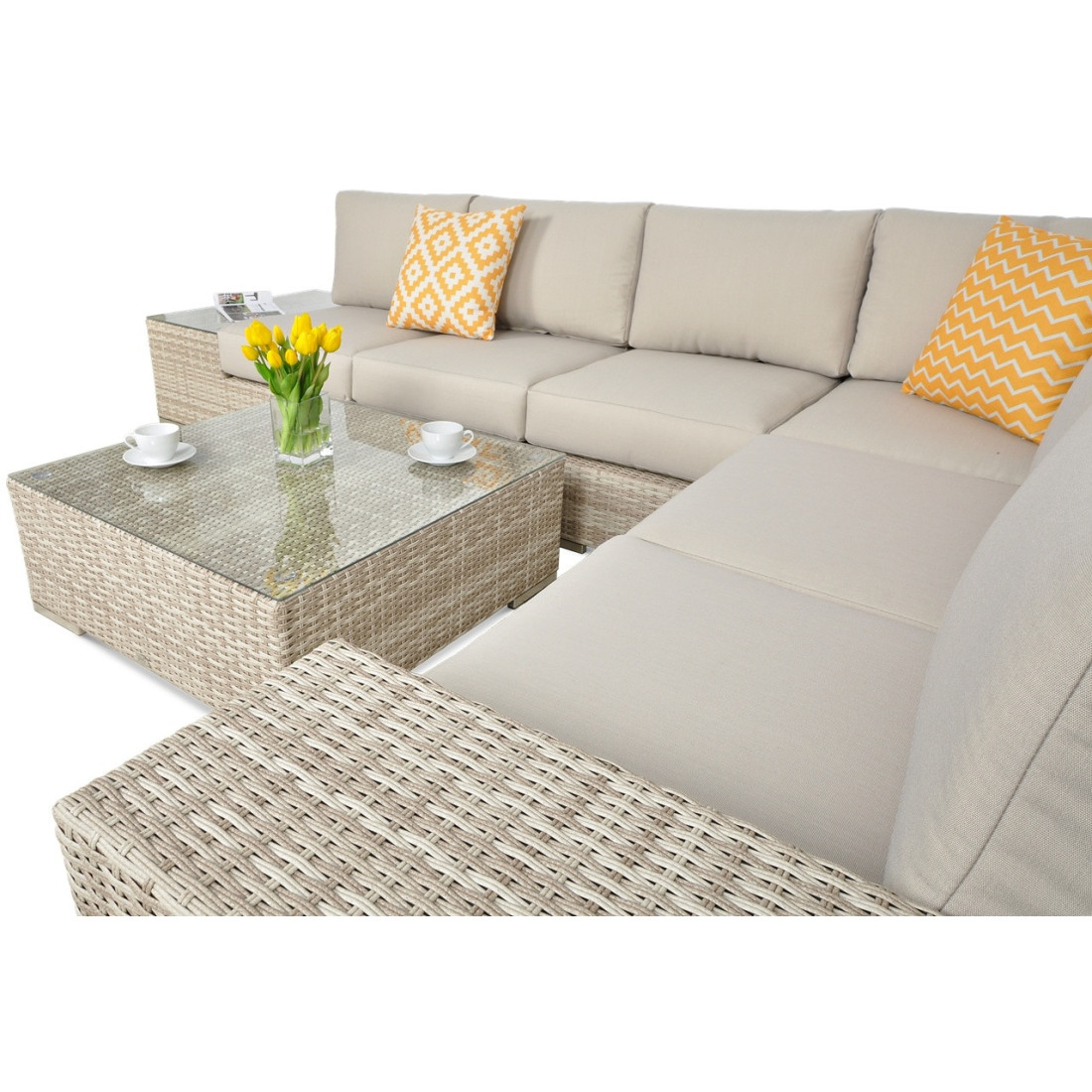 AVOCADO CORNER SOFA BEIGE