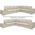 AVOCADO CORNER SOFA BEIGE