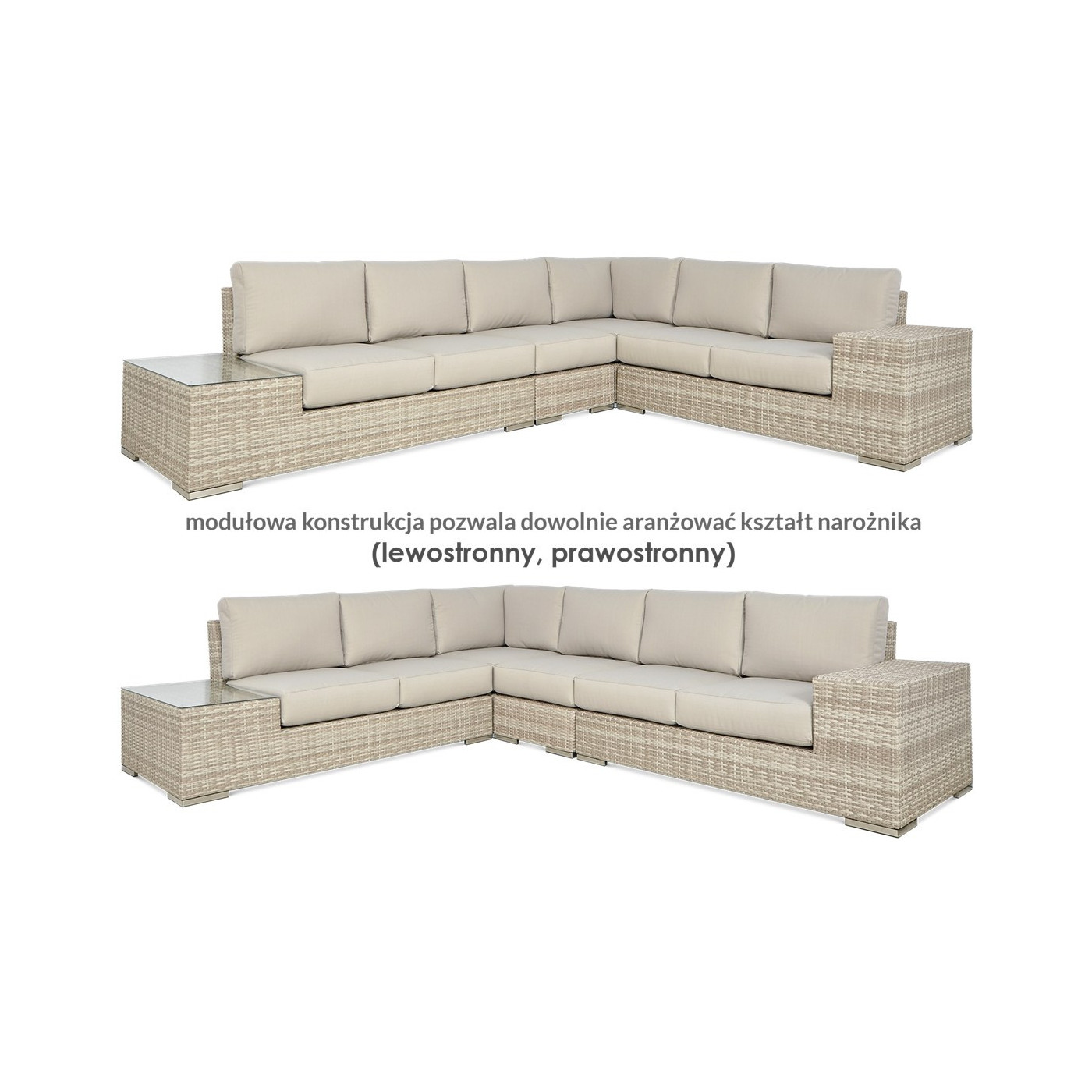 AVOCADO CORNER SOFA BEIGE
