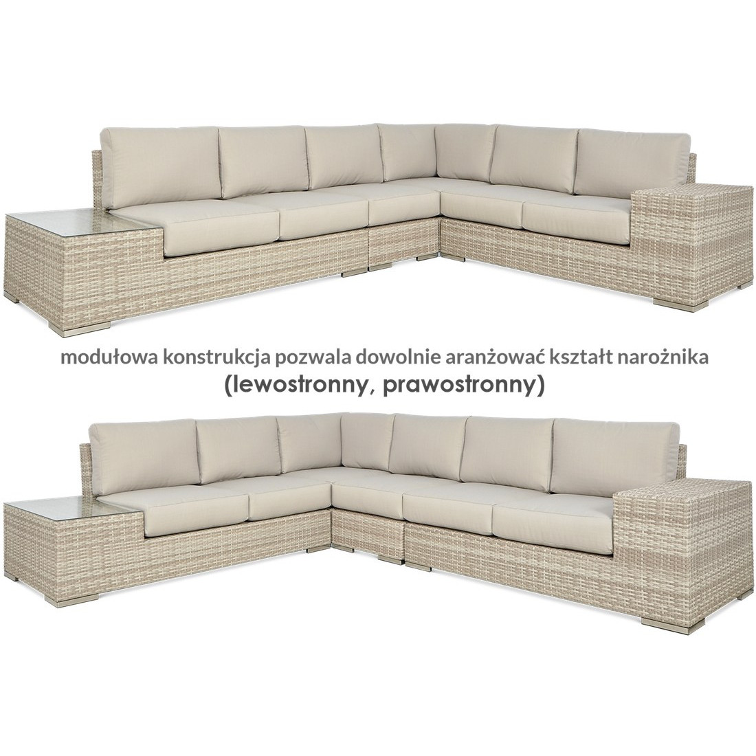 AVOCADO CORNER SOFA BEIGE