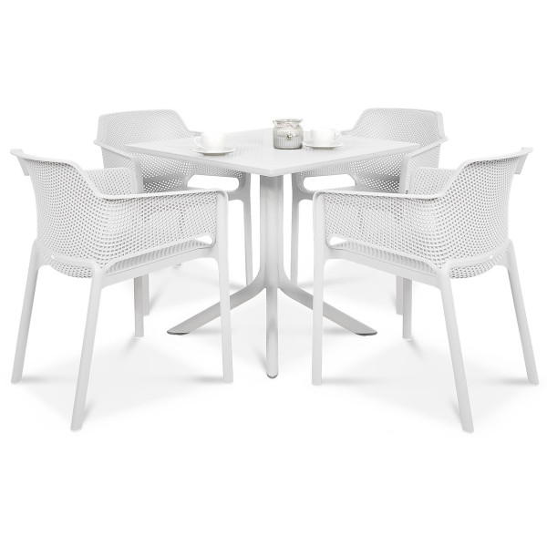 Nardi Netclip 41 Bianco garden table
