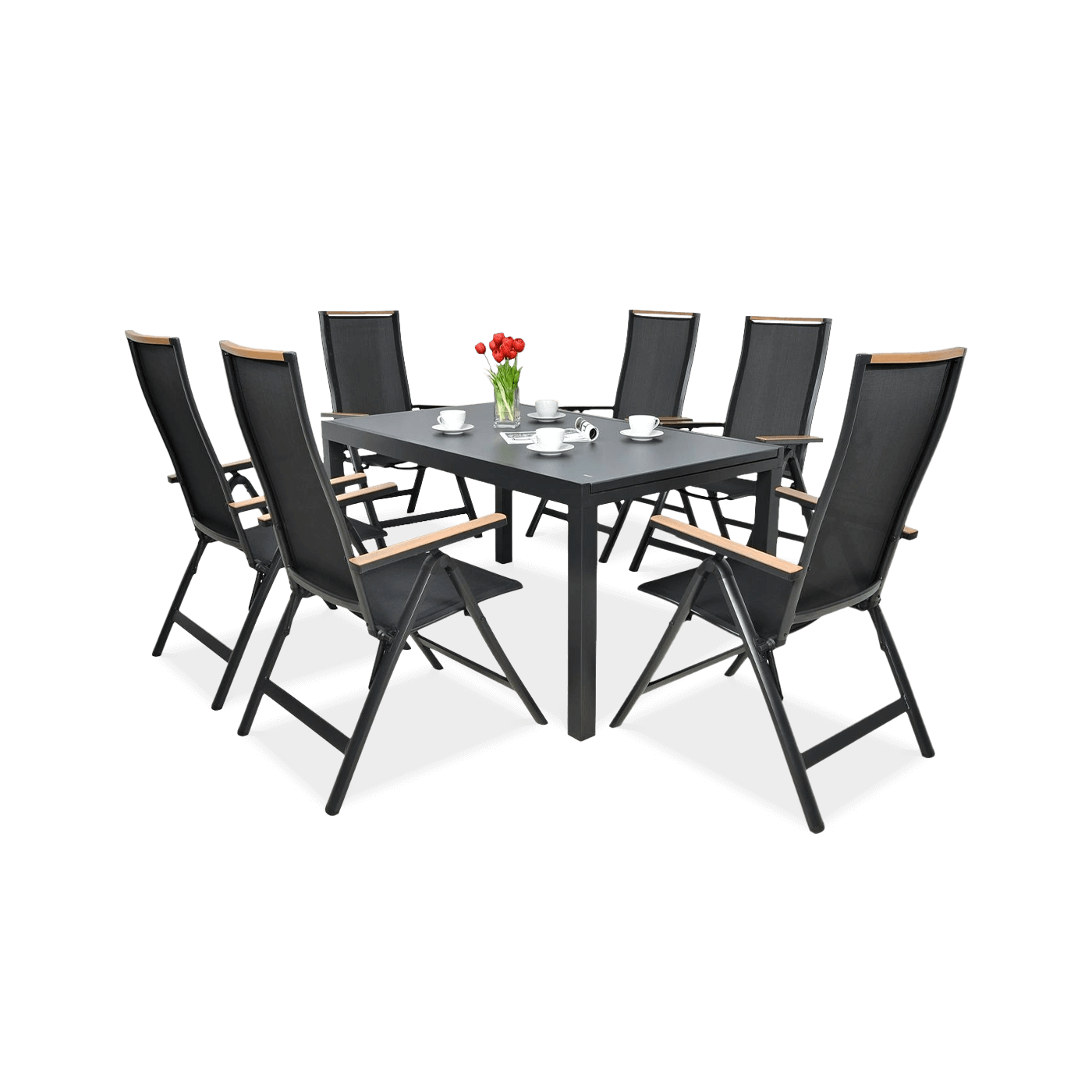 Meble ogrodowe Brisbane 6250 Black