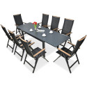 Zestaw mebli ogrodowych BRISBANE 8250 Black
