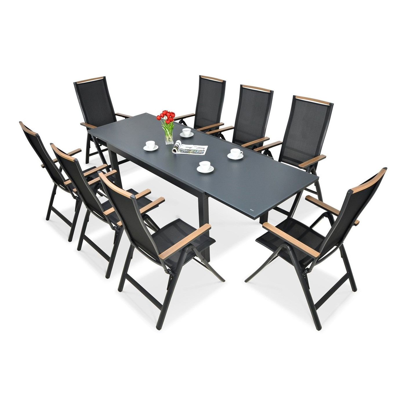 Meble ogrodowe Brisbane 10250 Black