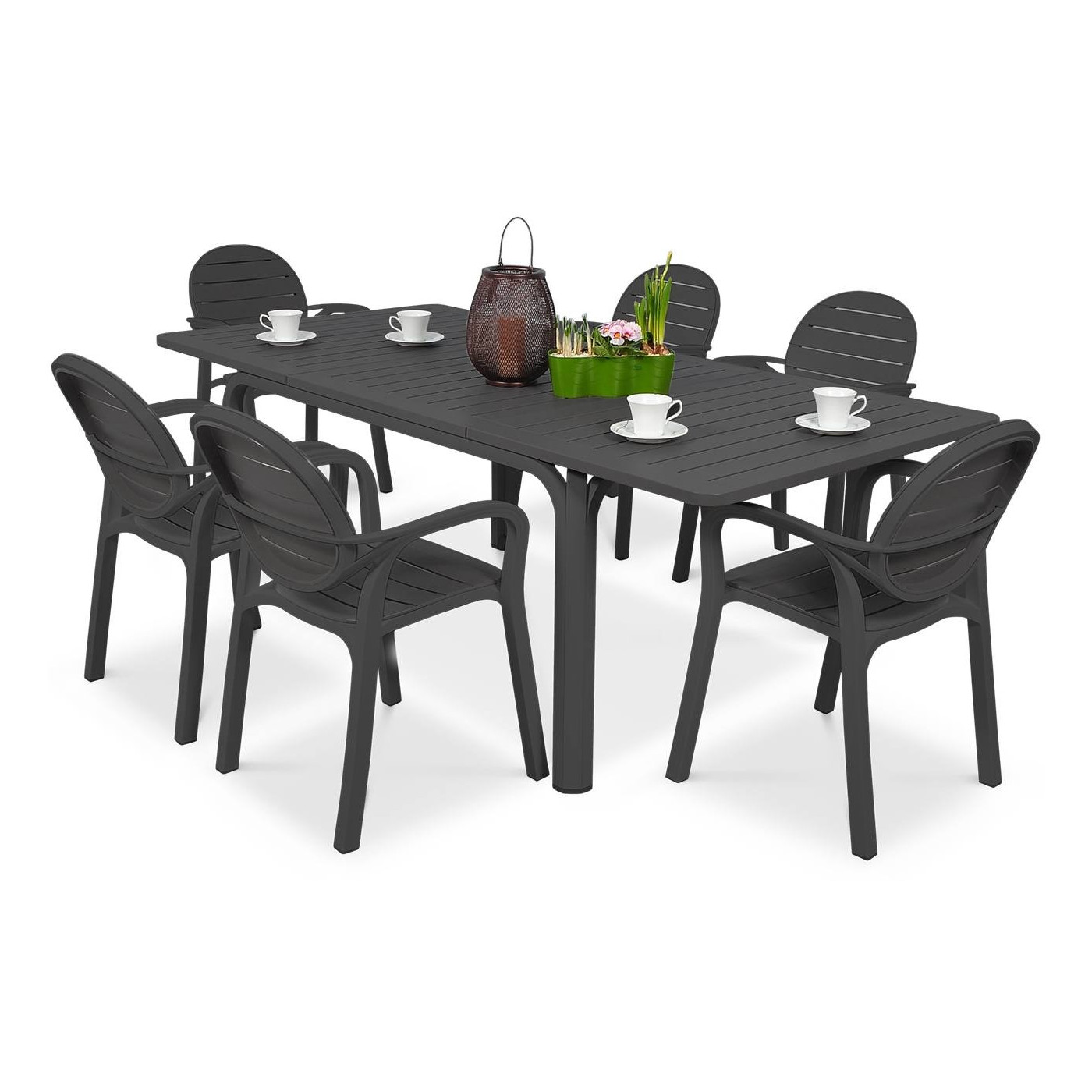 Zestaw ogrodowy Nardi Palma Alloro 8140 Antracyt