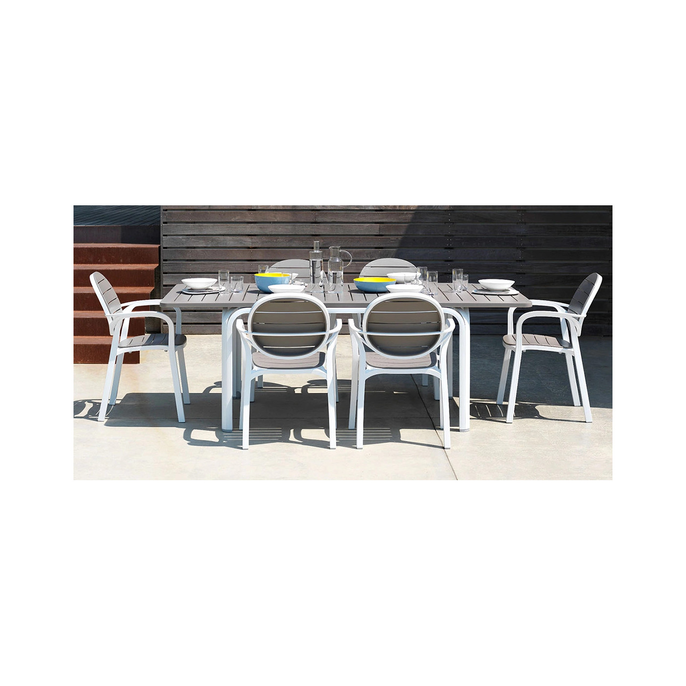 Zestaw ogrodowy Nardi Palma Alloro 8140 Antracyt