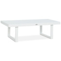 stół z narożnika ogrodowego davos white