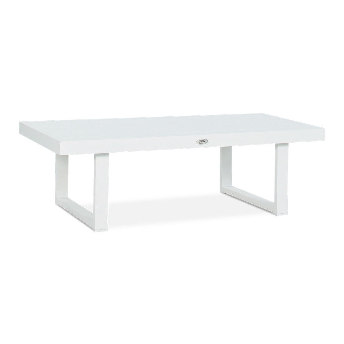 stół z narożnika ogrodowego davos white