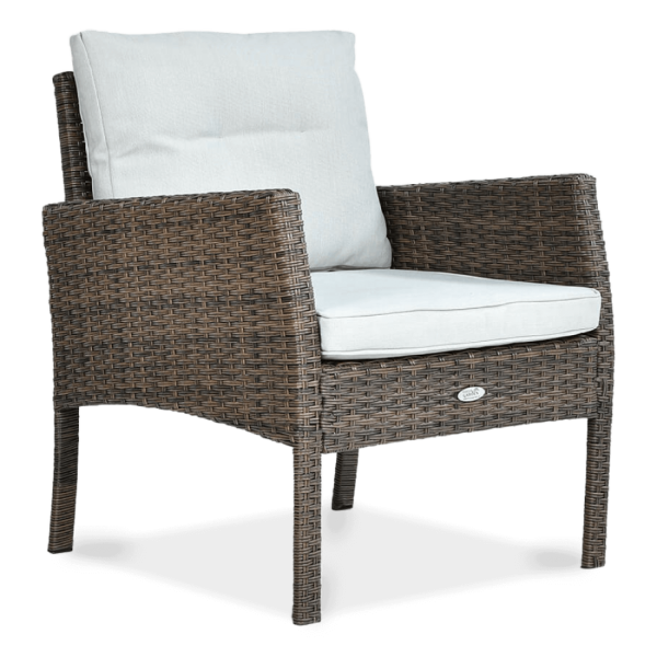 Fotel ogrodowy z technorattanu Cortina Brown