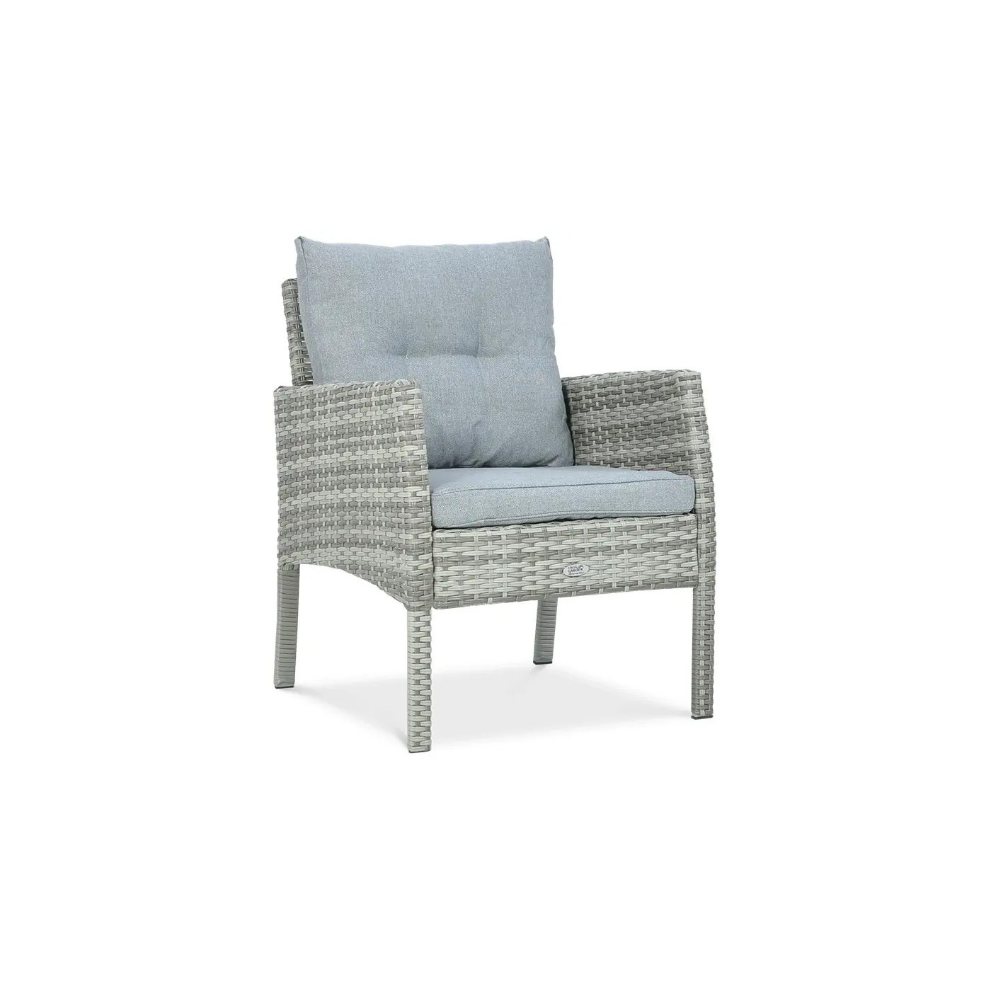 CORTINA DOLPHIN GREY ARMCHAIR