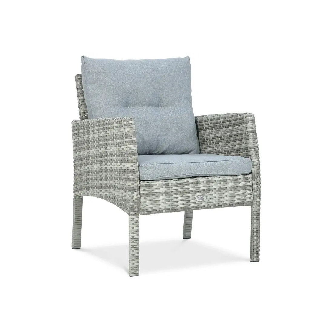 Fotel technorattanowy Cortina Dolphin Grey