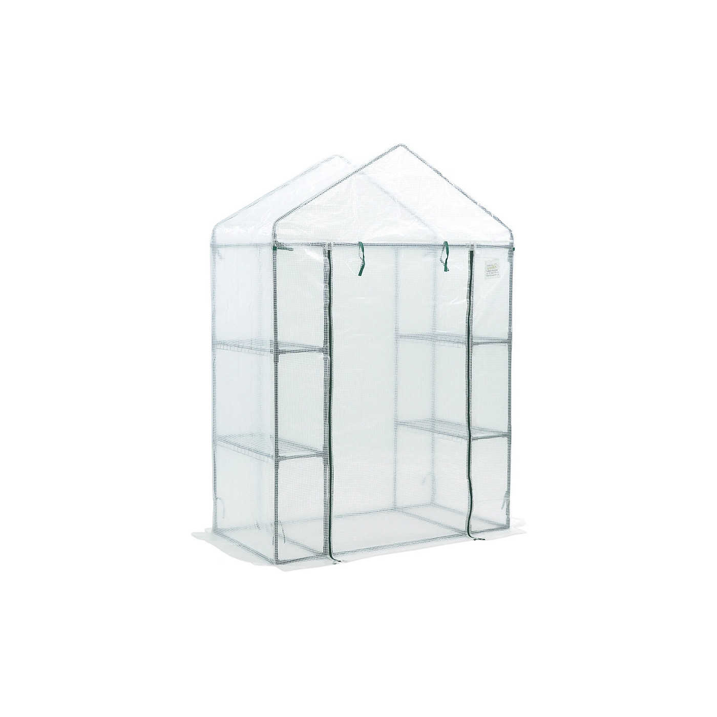 Szklarnia ogrodowa regał 4 półki 140x73 biała od Cultivo