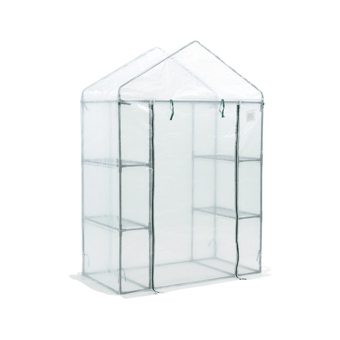 Szklarnia ogrodowa regał 4 półki 140x73 biała od Cultivo