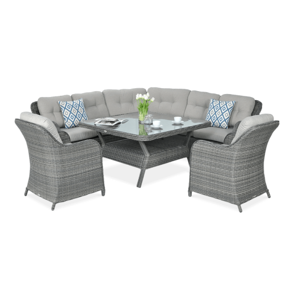 SAVONA CORNER SOFA DARK GREY