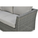MONIZ DINING PLUS CORNER SOFA DARK GREY