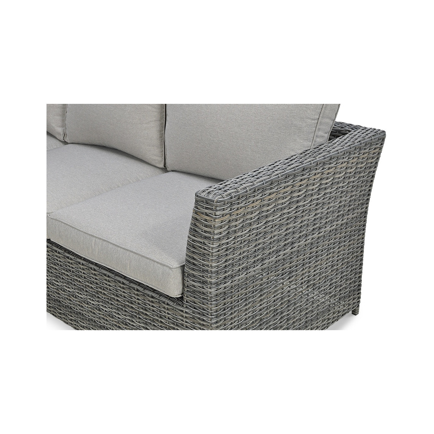MONIZ DINING PLUS CORNER SOFA DARK GREY