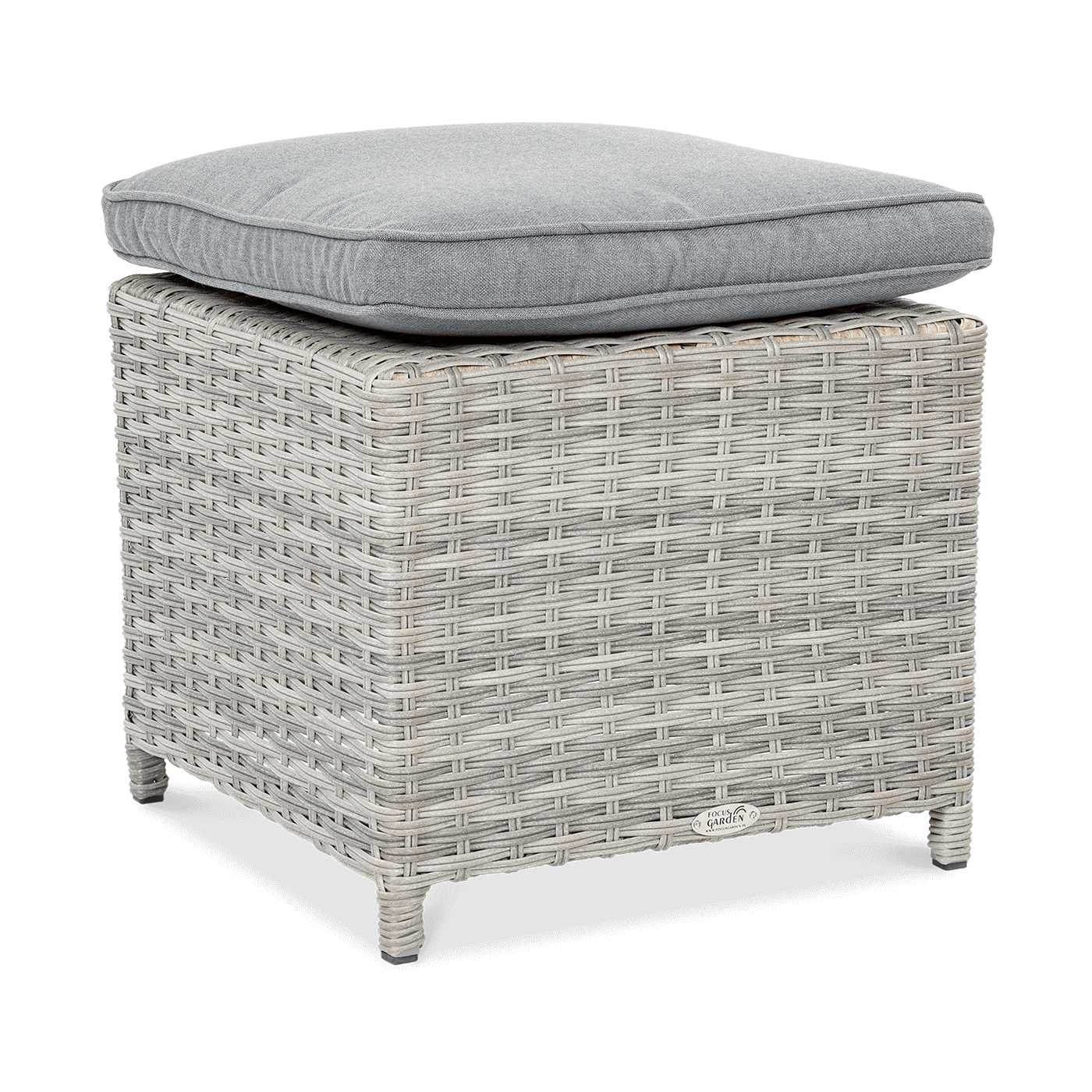 Pufa z zestawu MONIZ DINING PLUS Stone Grey