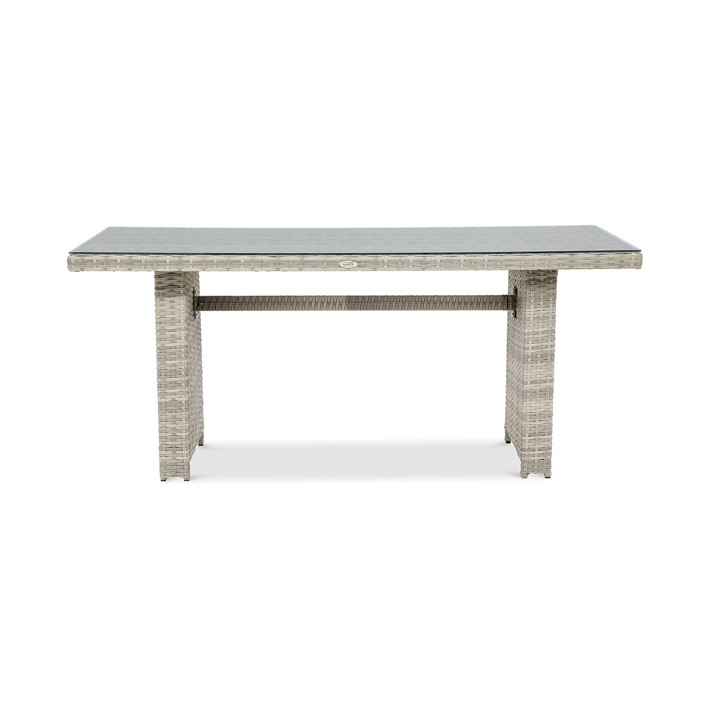 Stół z zestawu ogrodowego MONIZ DINING PLUS Stone Grey