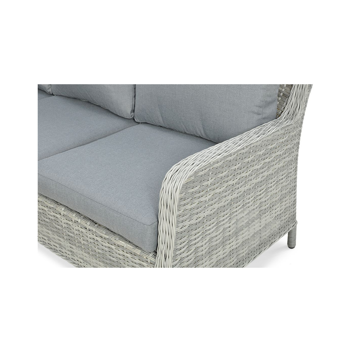 Narożnik technorattanowy Maryland Stone Grey