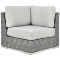 AVOCADO CORNER SOFA DARK GREY