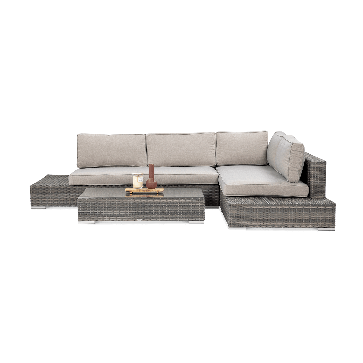 Meble do ogrodu z technorattanu