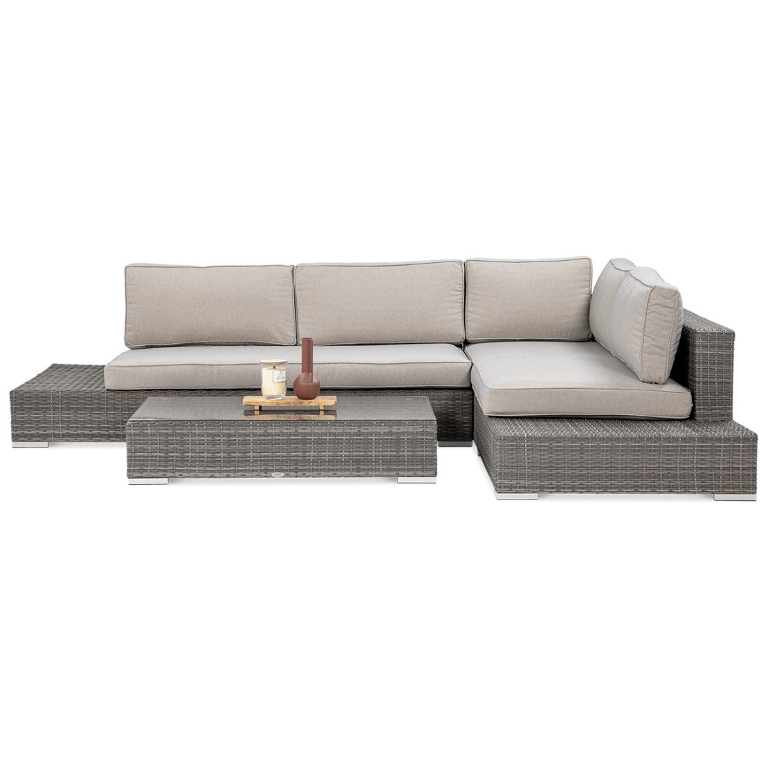 Meble do ogrodu z technorattanu