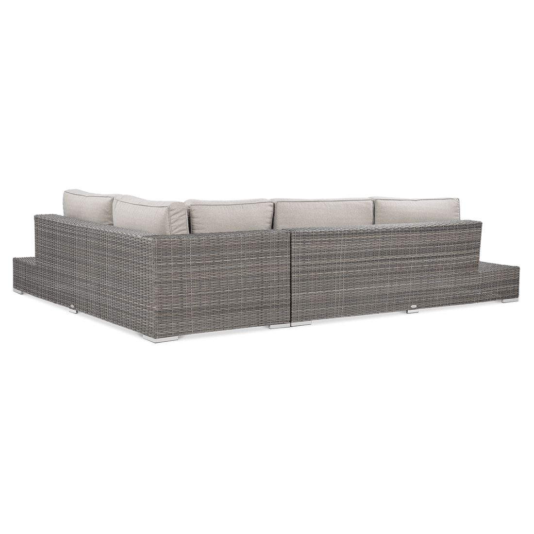 Tył narożnika z technorattanu