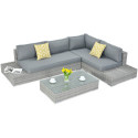 VERONA BASIC CORNER SOFA STONE GREY