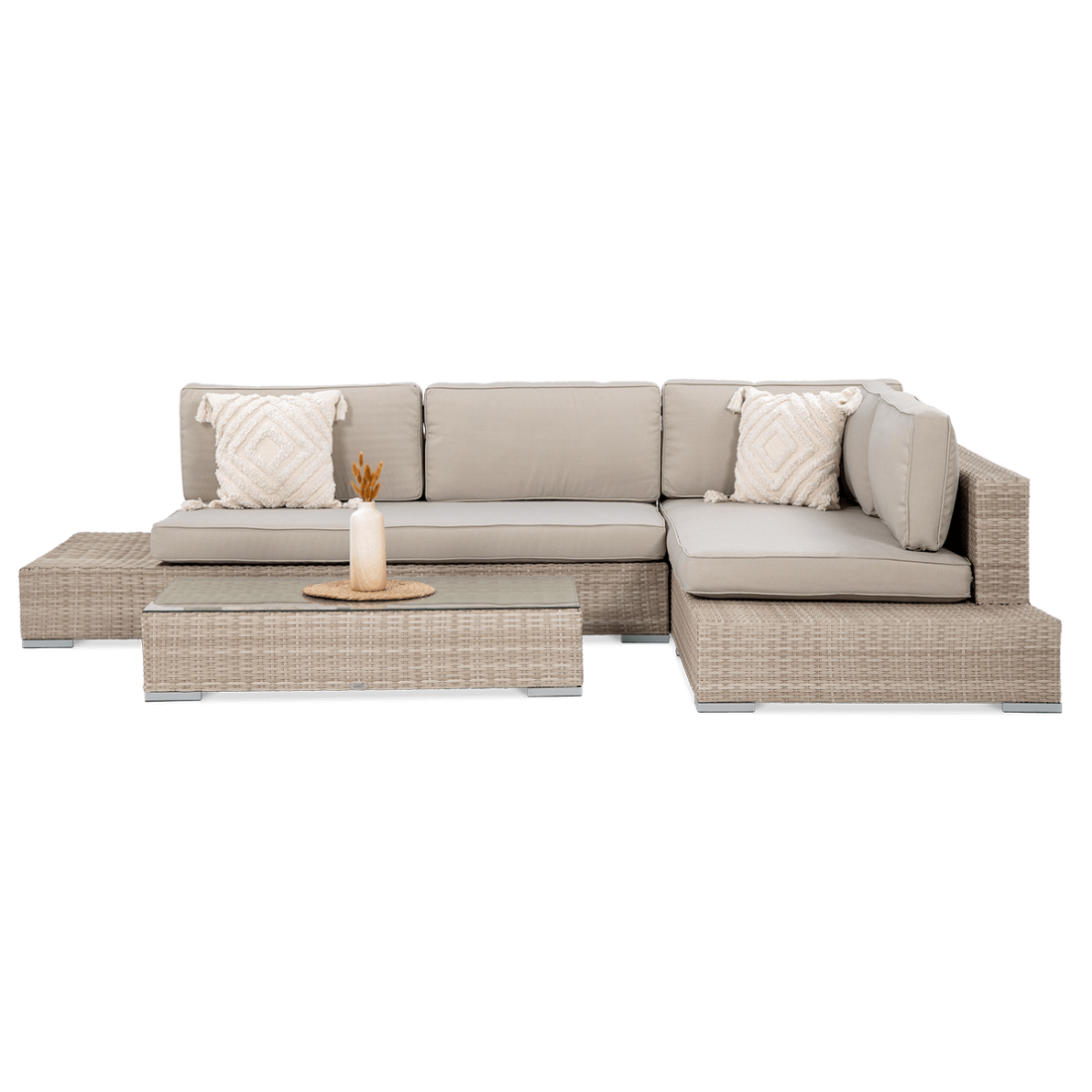 Bok Narożnika z technorattanu VERONA Beige