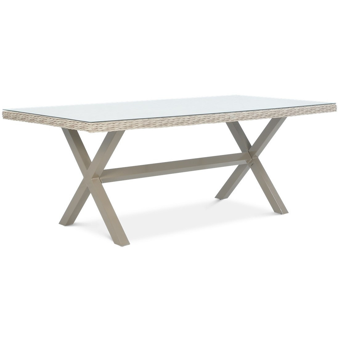 Zestaw Mebli Ogrodowych z Technorattanu Napoli 6200 Light Beige