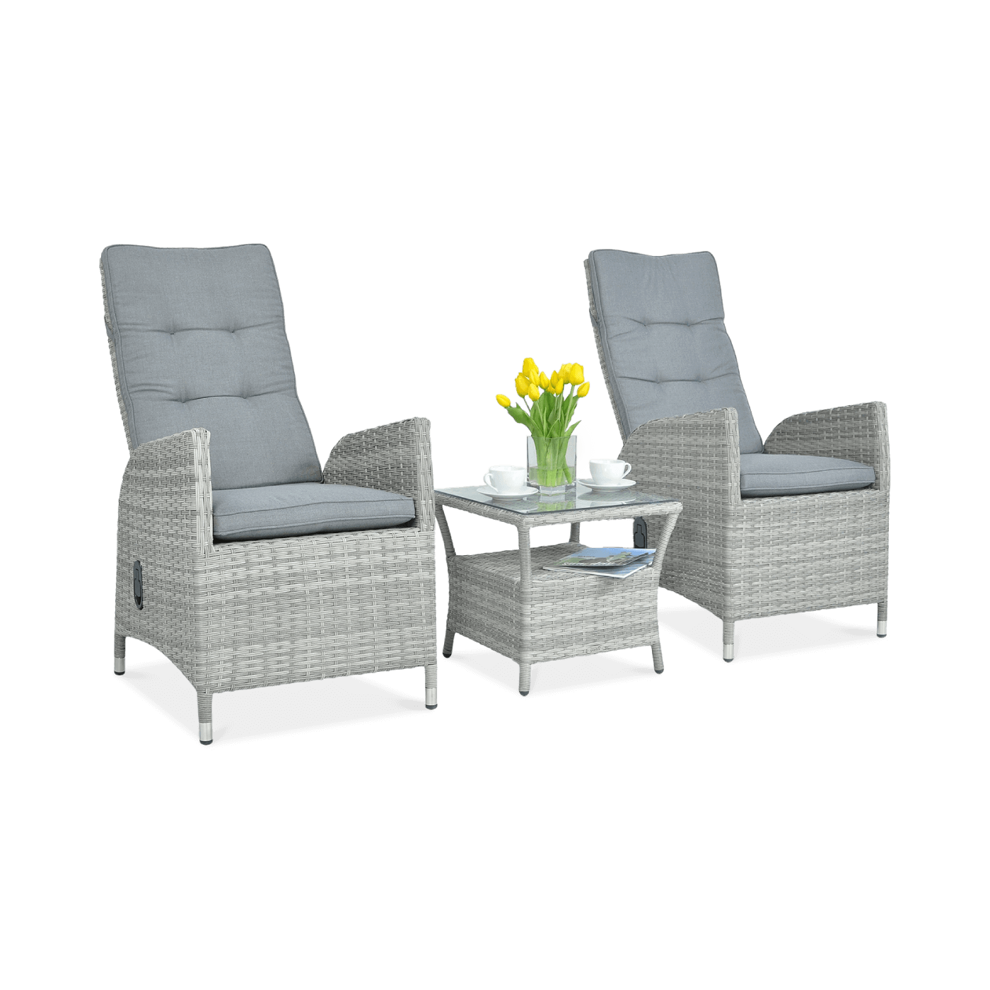 MALTA DUO STONE GREY SET