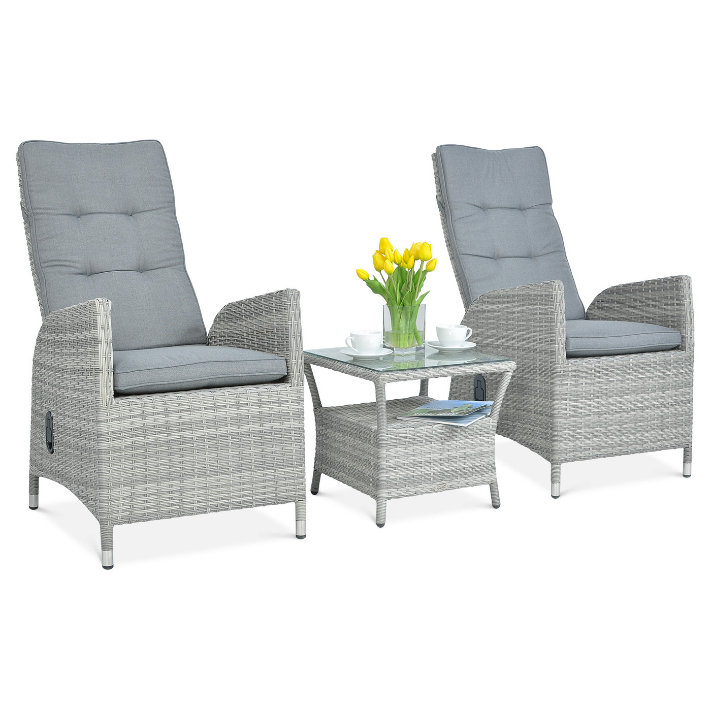 MALTA DUO STONE GREY SET