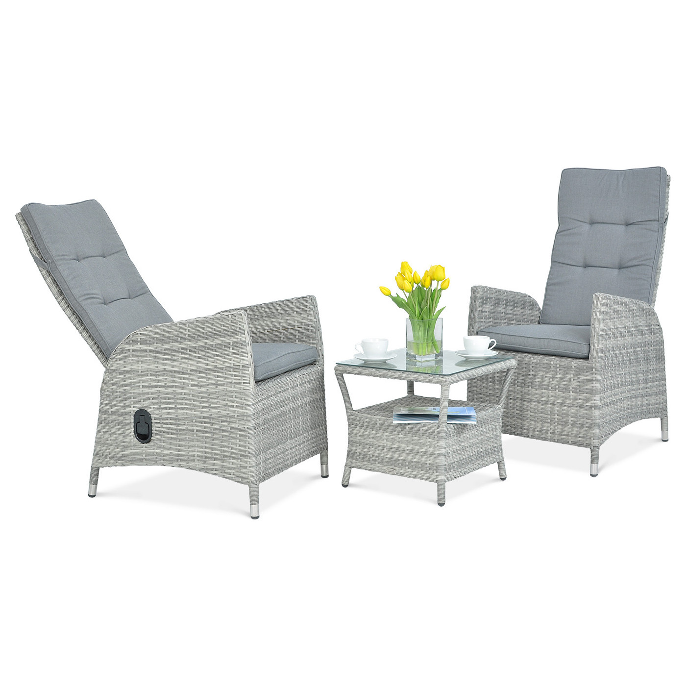 MALTA DUO ZESTAW STONE GREY