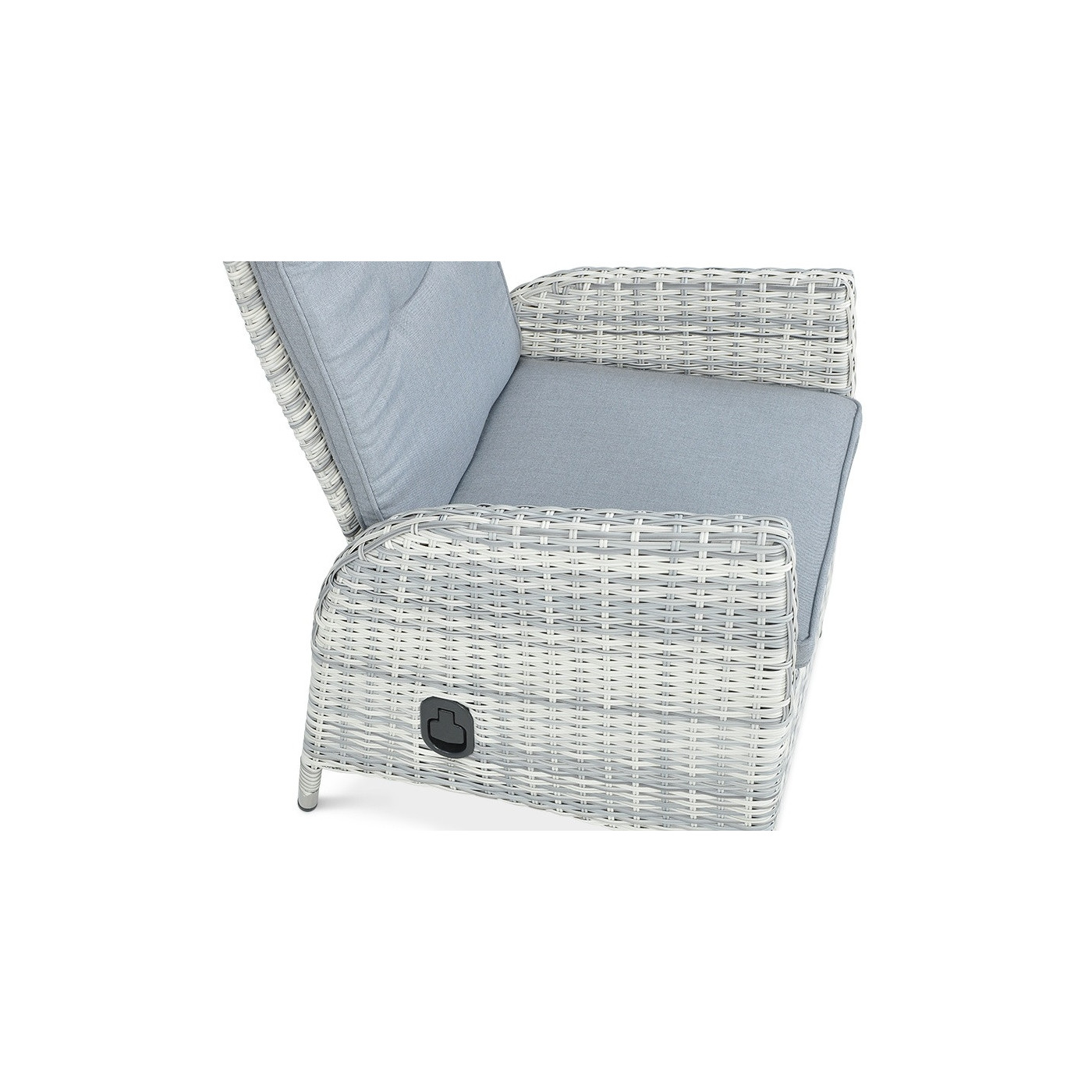 Zestaw wypoczynkowy Malta Duo White Grey