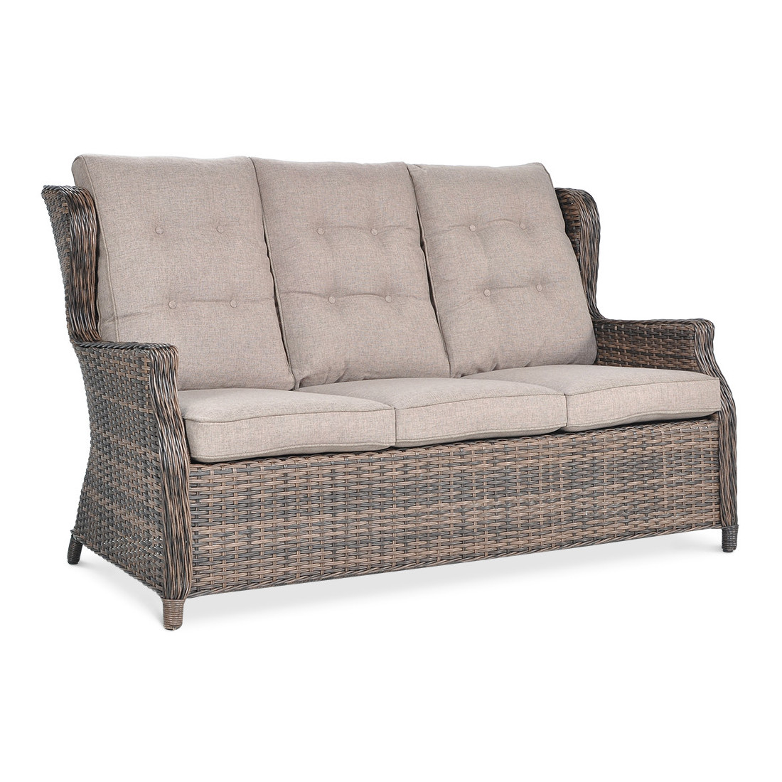 Meble Technorattanowe Baltimore Dining Pufy