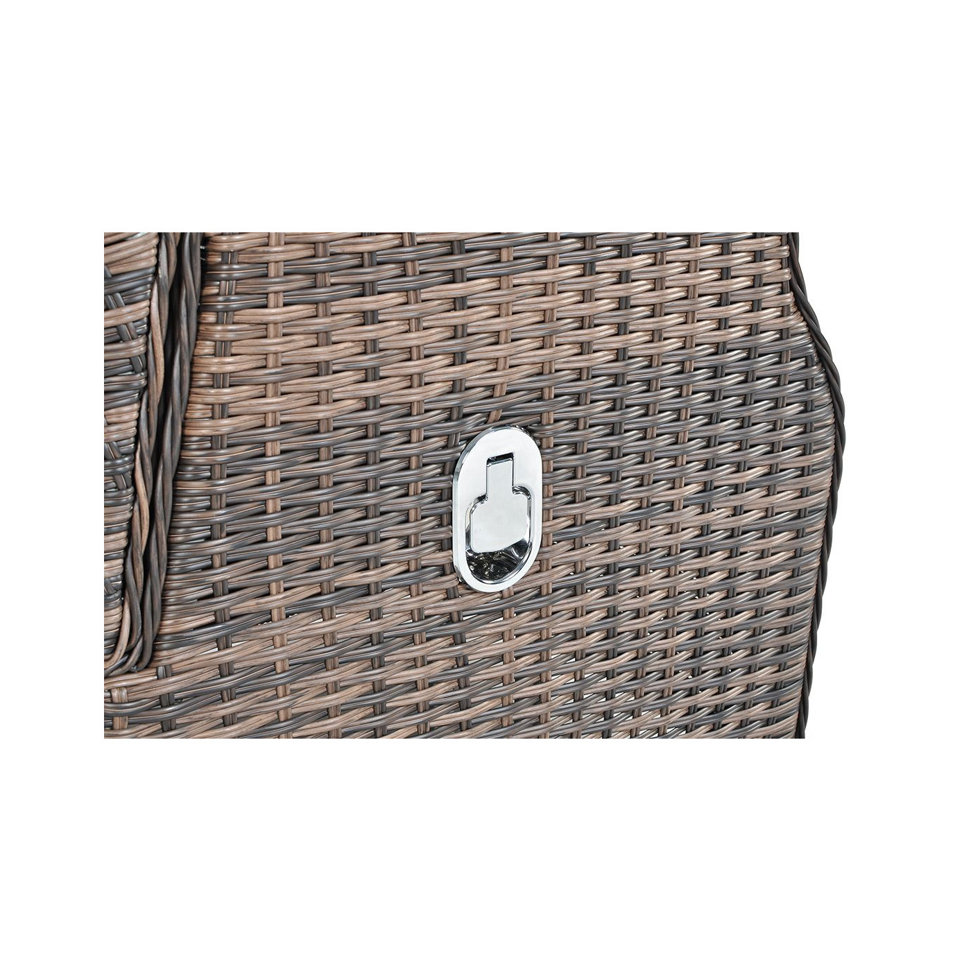 BALTIMORE DINING ZESTAW+PUFY BROWN