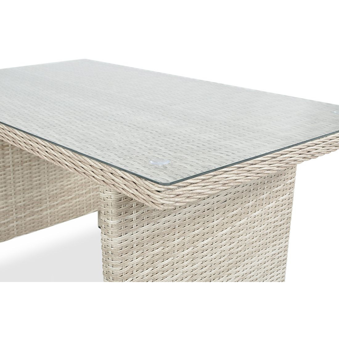 BALTIMORE DINING ZESTAW+PUFY BEIGE