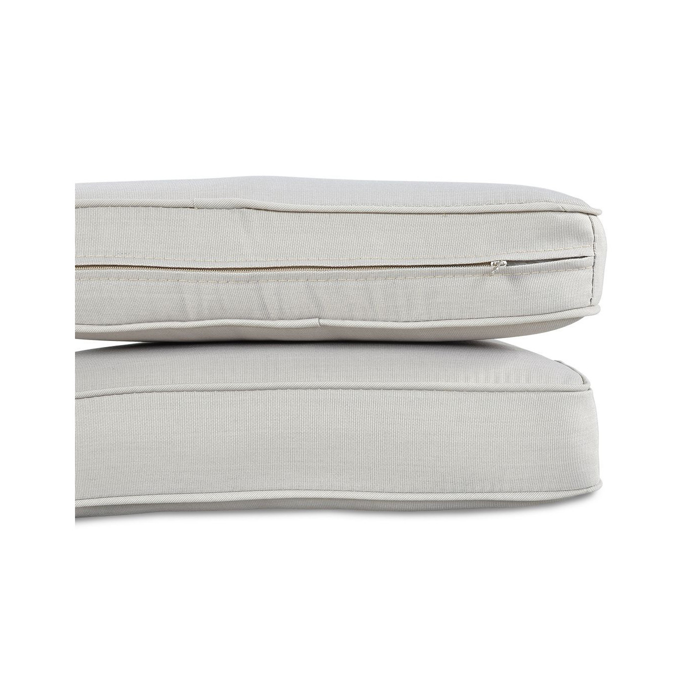 Meble technorattanowe Baltimore Dining Pufy Beige