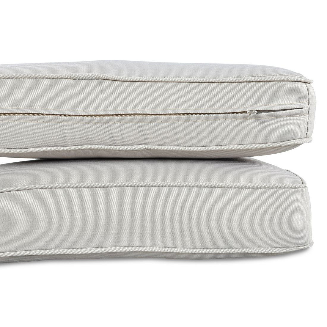 BALTIMORE DINING SET + BEIGE PUFFS