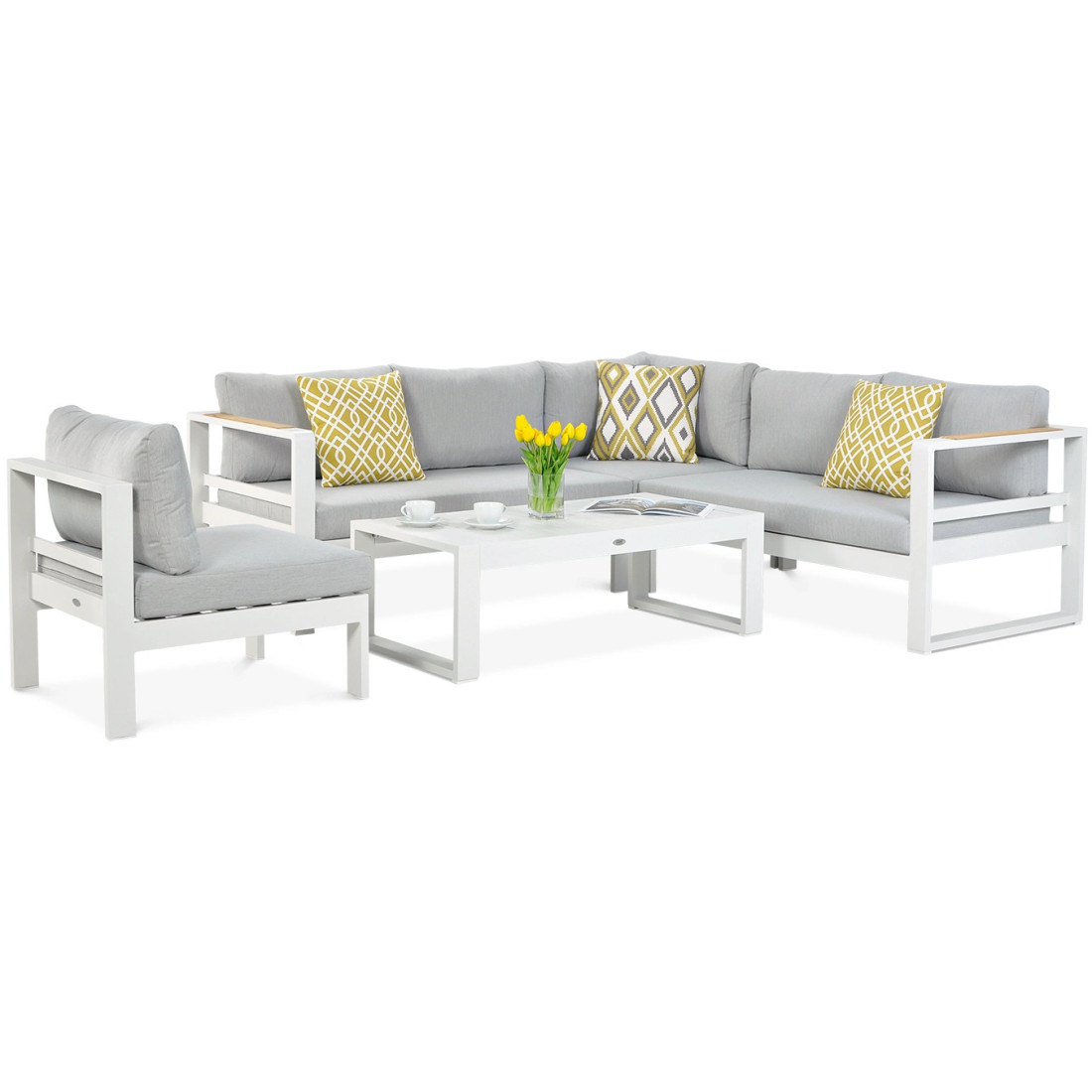 Narożnik Wypoczynkowy Panama White