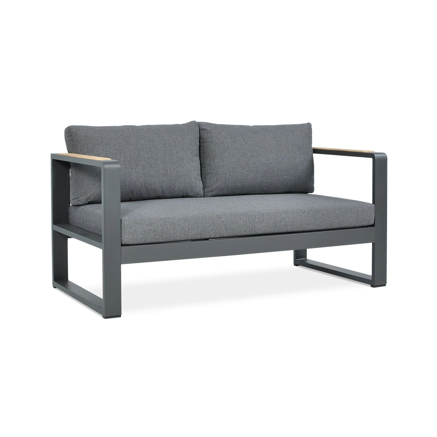 Zestaw wypoczynkowy ogrodowy Panama antracyt