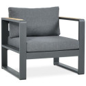 Zestaw wypoczynkowy ogrodowy Panama antracyt