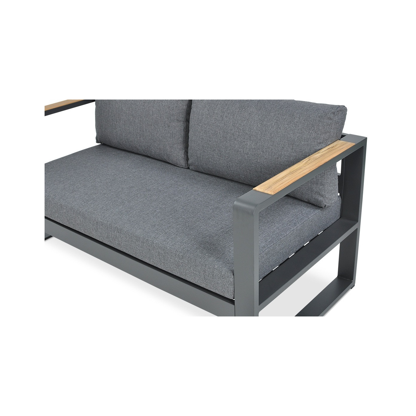 Zestaw wypoczynkowy ogrodowy Panama antracyt