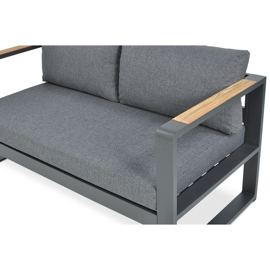 Zestaw wypoczynkowy ogrodowy Panama antracyt